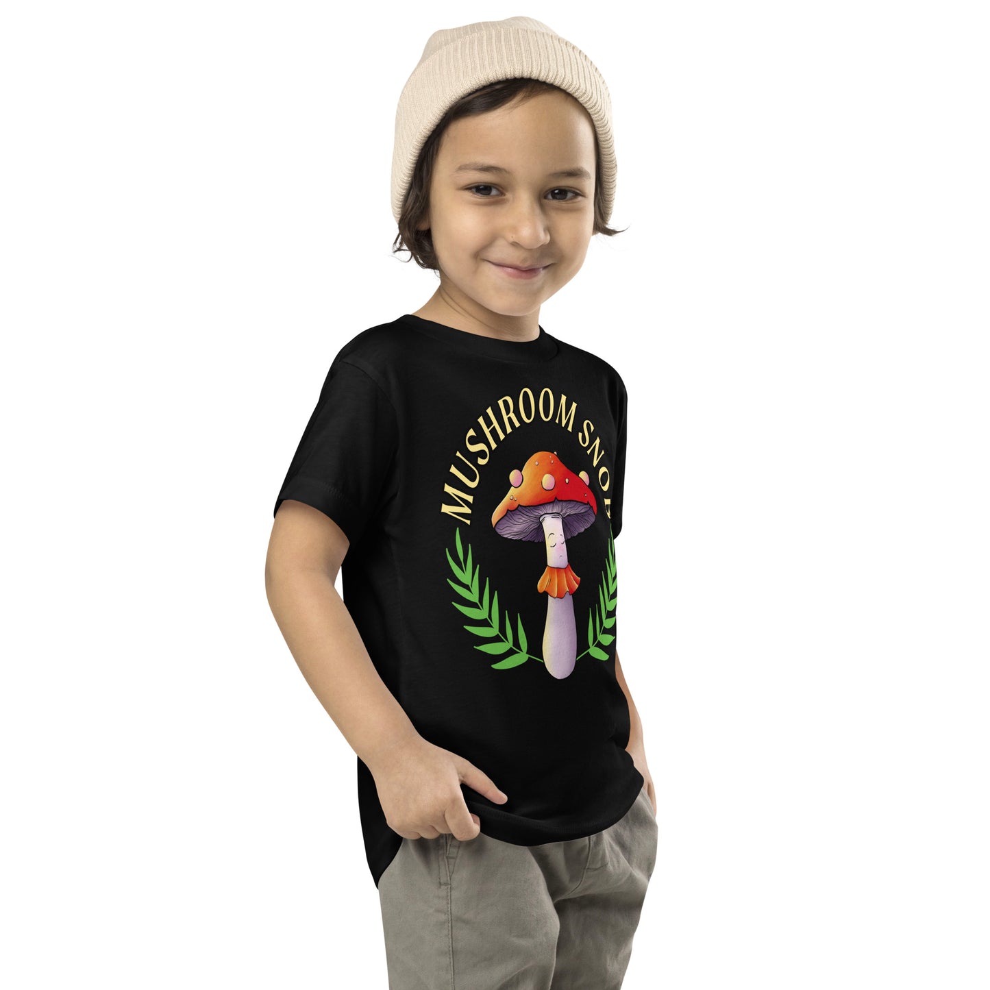 Mushroom Snob- Toddler Short Sleeve Tee