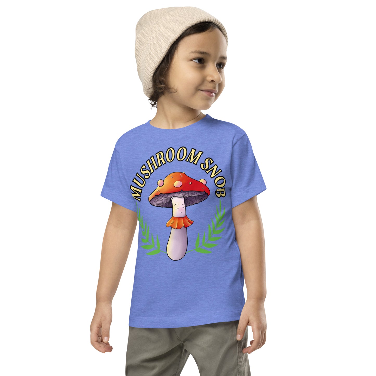 Mushroom Snob- Toddler Short Sleeve Tee