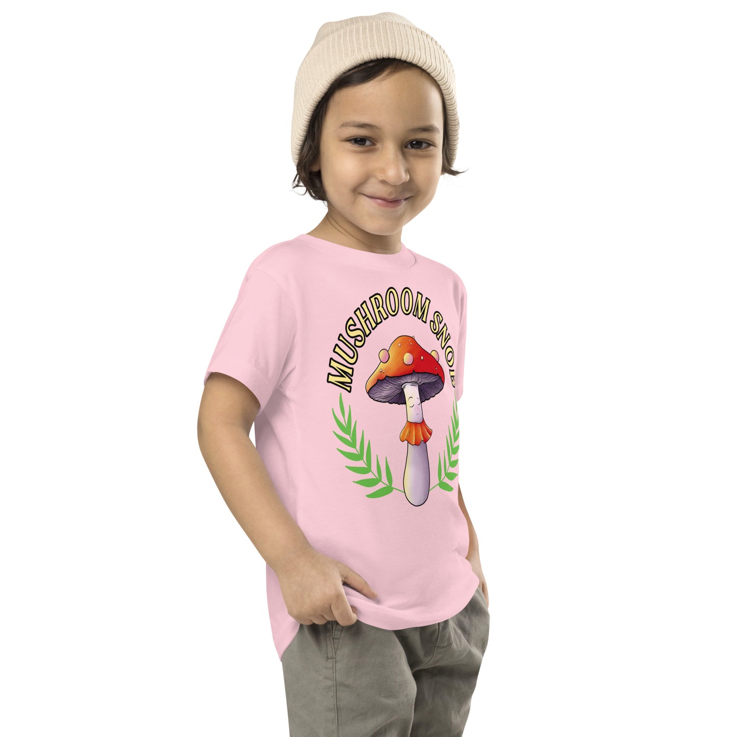 Mushroom Snob- Toddler Short Sleeve Tee