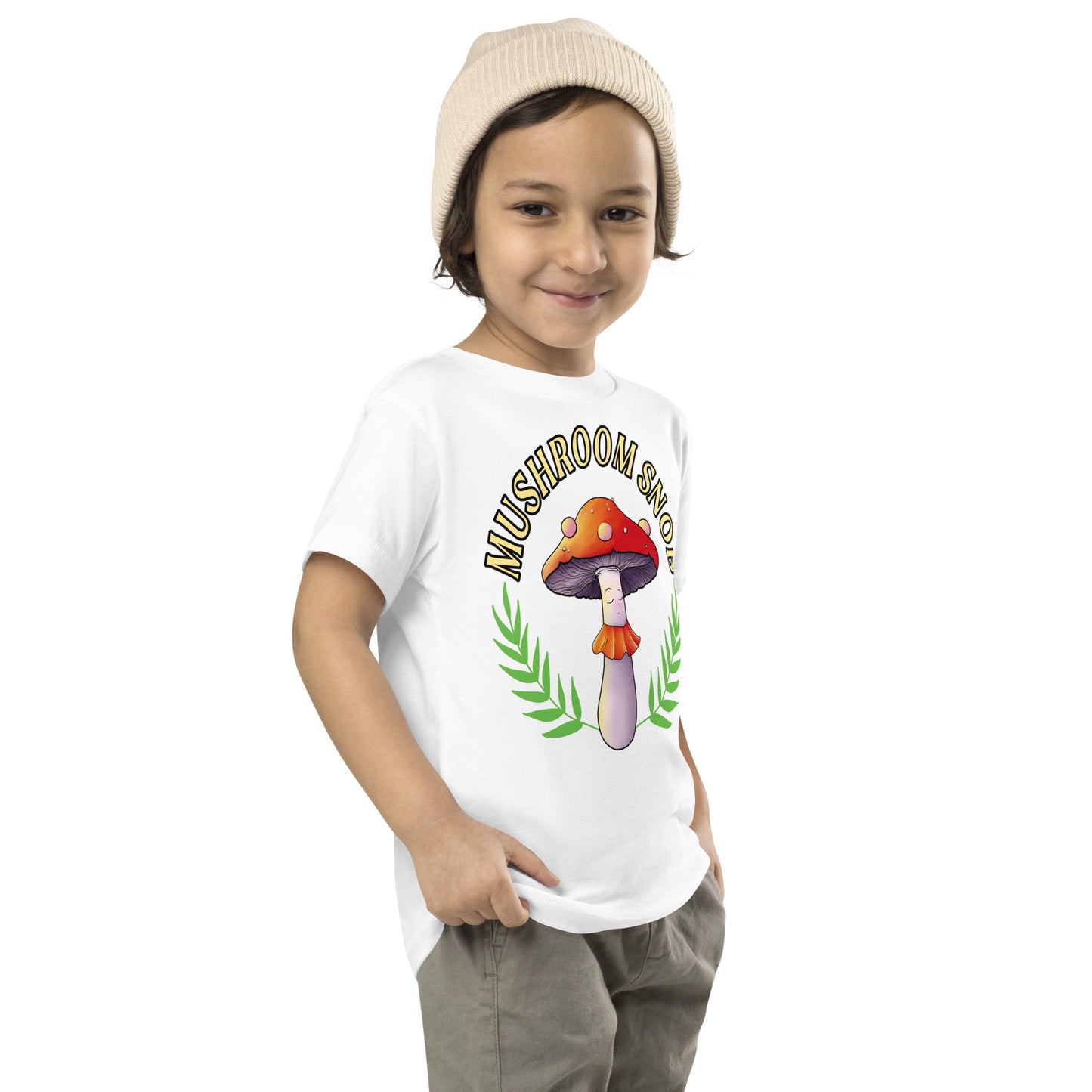 Mushroom Snob- Toddler Short Sleeve Tee
