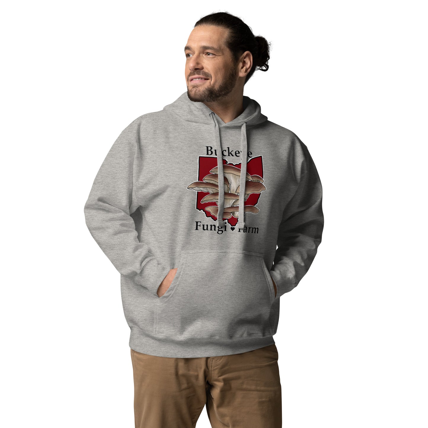 Buckeye Fungi Farm- Unisex Hoodie